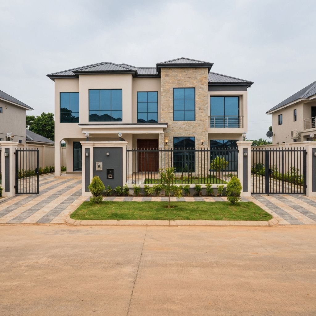 Modern 4-Bed House - Baomahun Street, Bo